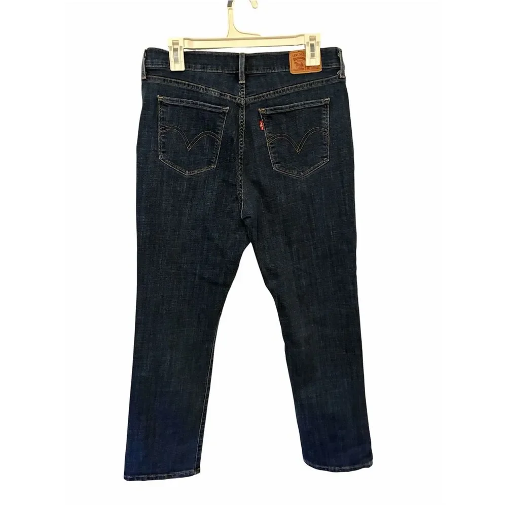 Levi’s Classic Straight Jeans Women’s 12S (W31 L28) Dark Wash